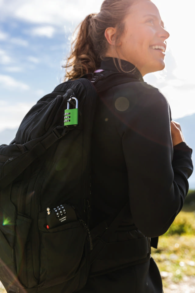 Abus hengelås m/kode 145/20 Lilla 