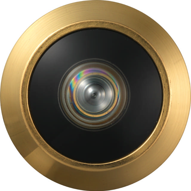 Abus dørspion 2200 rot.