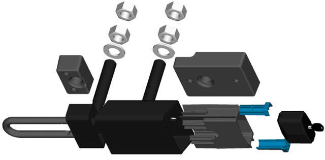 Abus containerlås 70