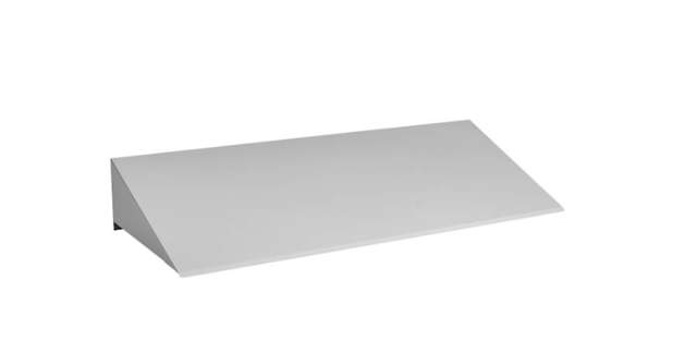 Skråtak for SC135 alu. Grå