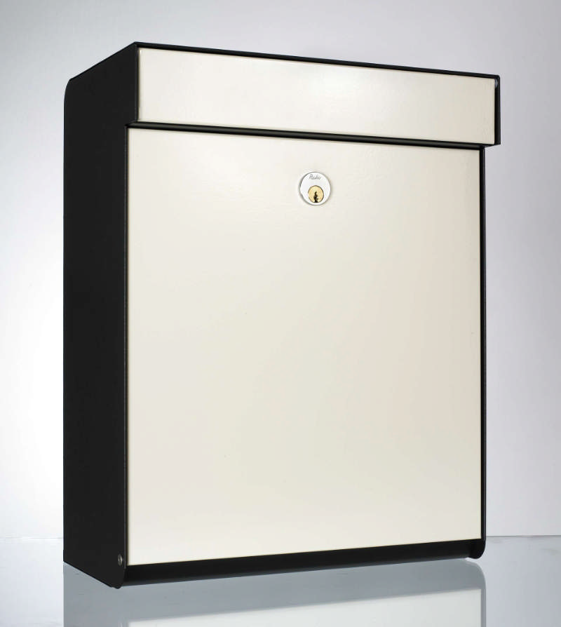 Allux Grunnform Sort m. kremhvit front