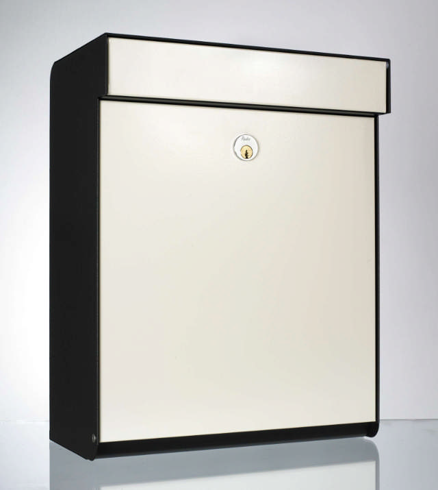 Allux Grunnform Sort m. kremhvit front