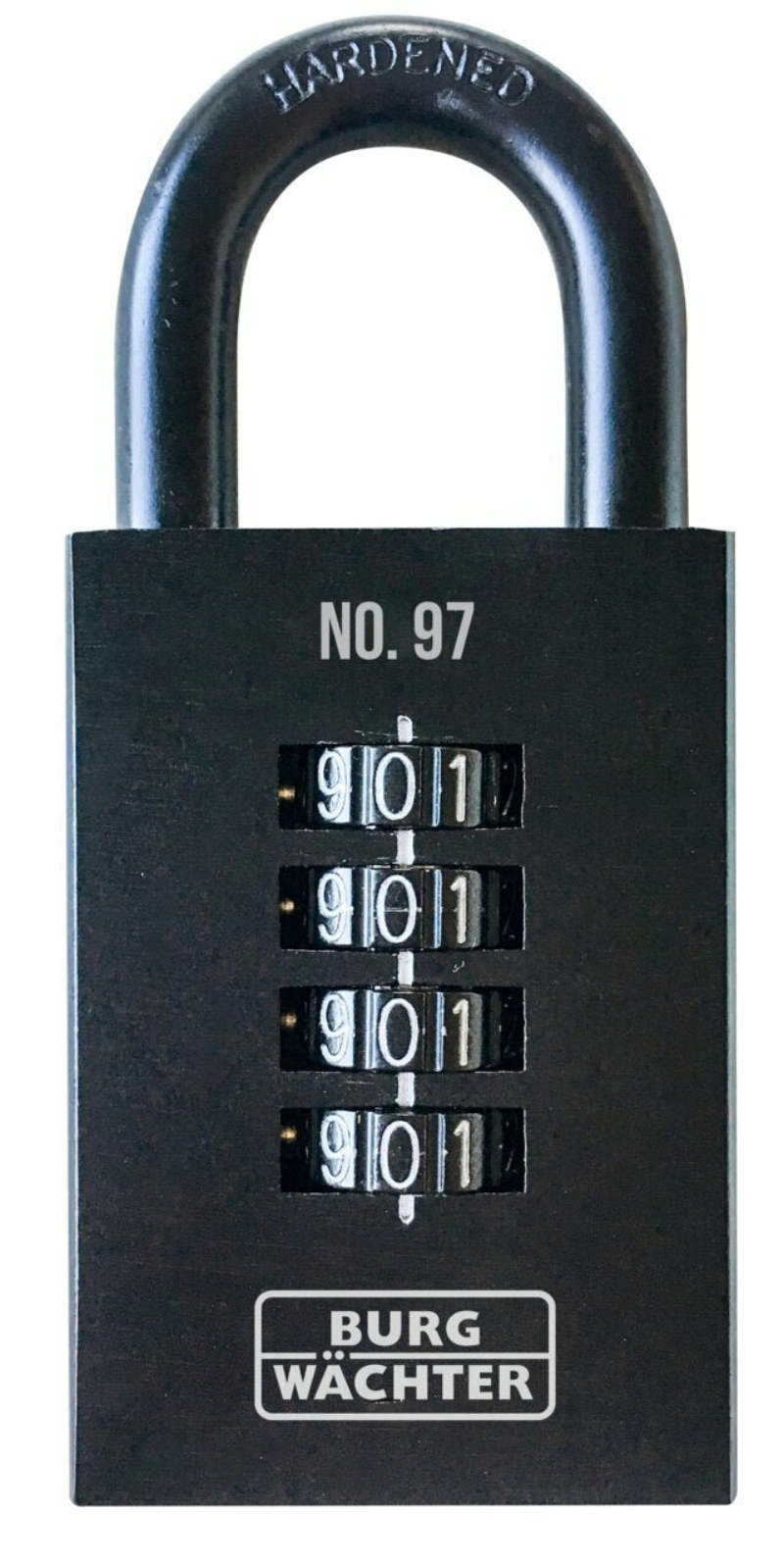 BURG hengelås med kodekombilås 97 50 SB