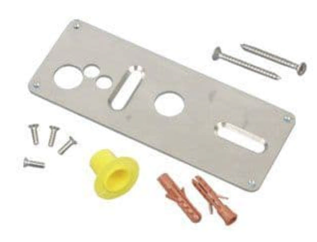 Conlan-bakplate for alle tastaturer, rustfritt