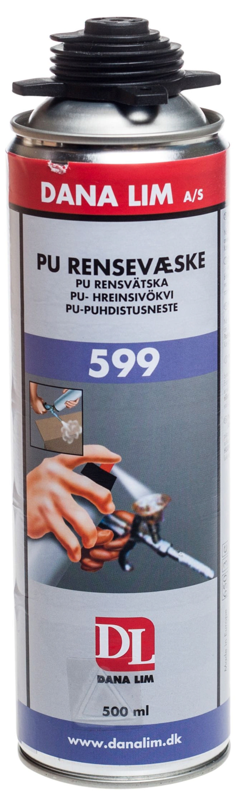 Dana PU-Rensevæske 599 500 ml