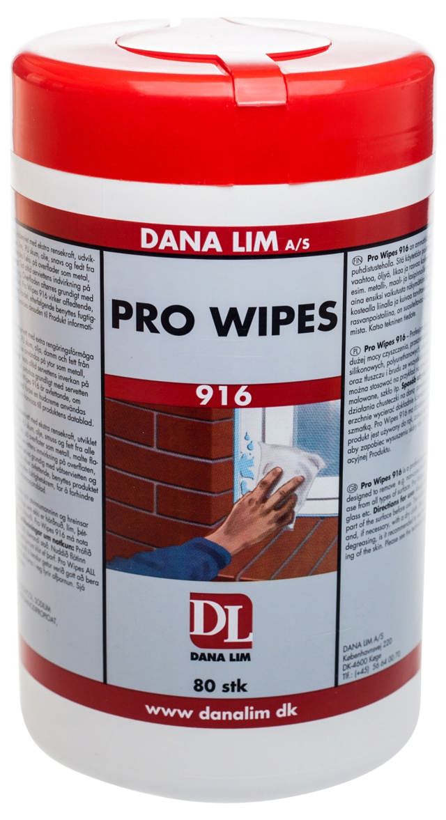 Dana Wipes Pro 916 - 80 stk
