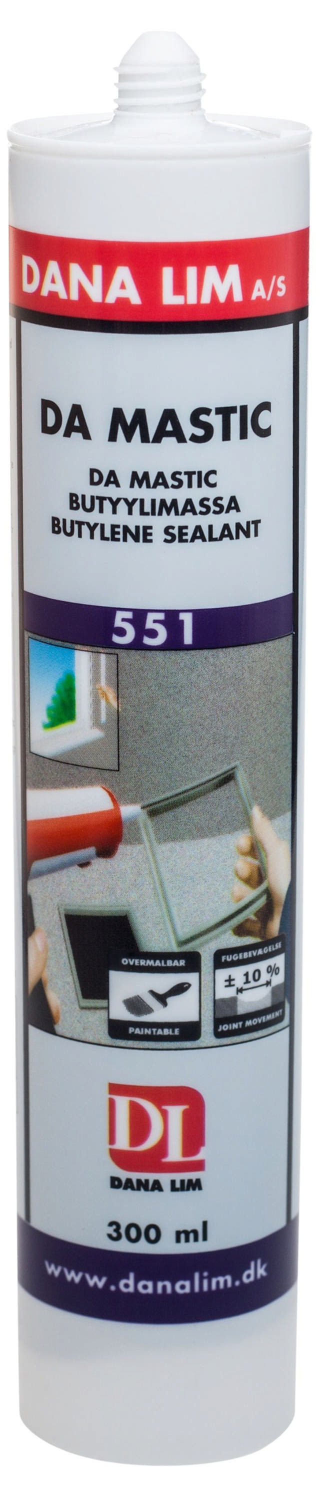 Dana Da Mastic 551 Grå 310 ml