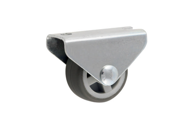 Møbelhjul Ø30 mm fastmontert