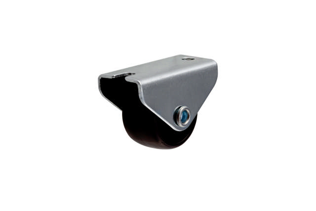 Møbelhjul Ø15 mm PP Fastmontert