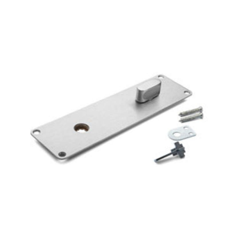 Arne Jacobsen langt skilt med vri, Polert messing