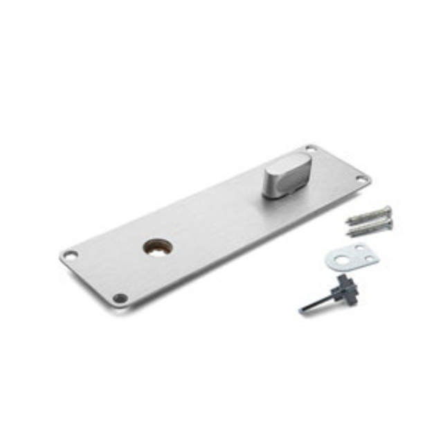 Arne Jacobsen langt skilt med vri, Polert messing