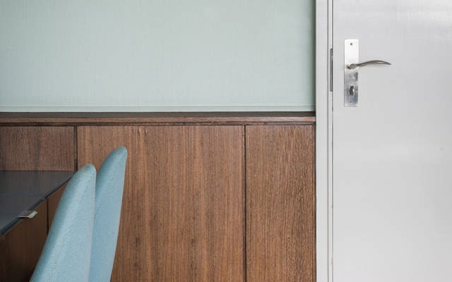 Arne Jacobsen dørhåndtak 111 mm. uten rosetter