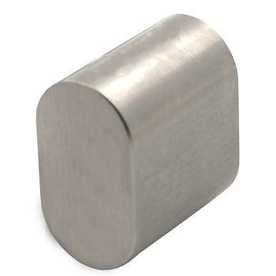 Lockit sylinderhus Blind Oval, Rustfritt utseende