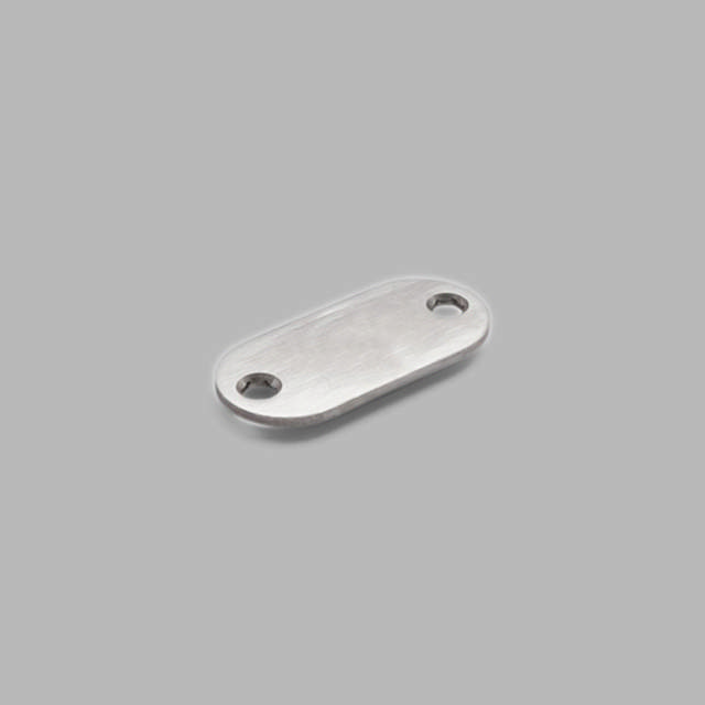 d line blindskilt Oval massiv rosett, CC43