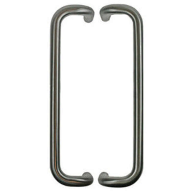 Lockit dørhåndtak Ø 19 CC 300mm, bøyd, sett