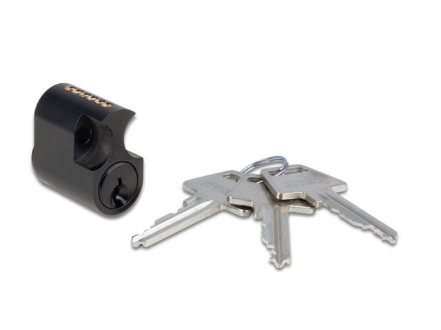 Sylindret 6-pin rokokko NOIR