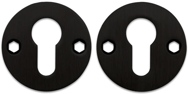 Cylinderskiltsæt til dråbecylinder NOIR