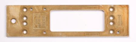 GEZE Monteringsplate TS 3000 sølv