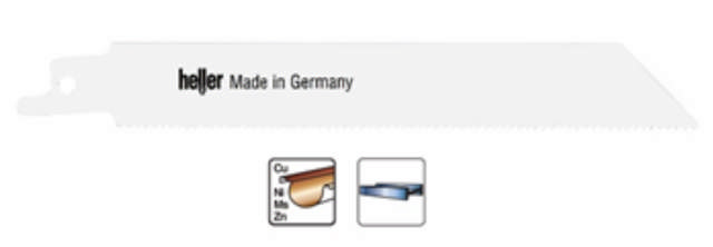 Heller bajonettsagblad 130mm metall, pk. a 5 stk. S922BF