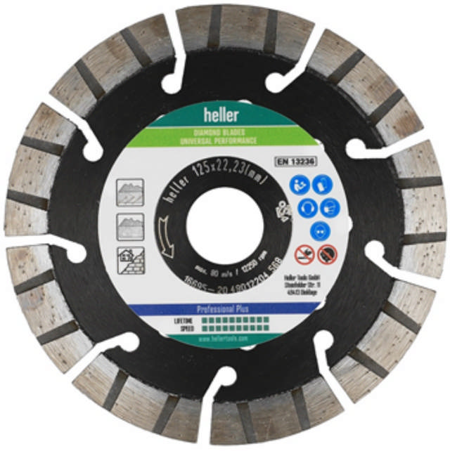 Heller diamantblad universal ytelse