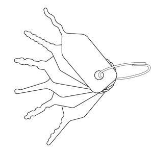 Souber Tools skittsett (jigglere) MJ2 micro (6 stk.)