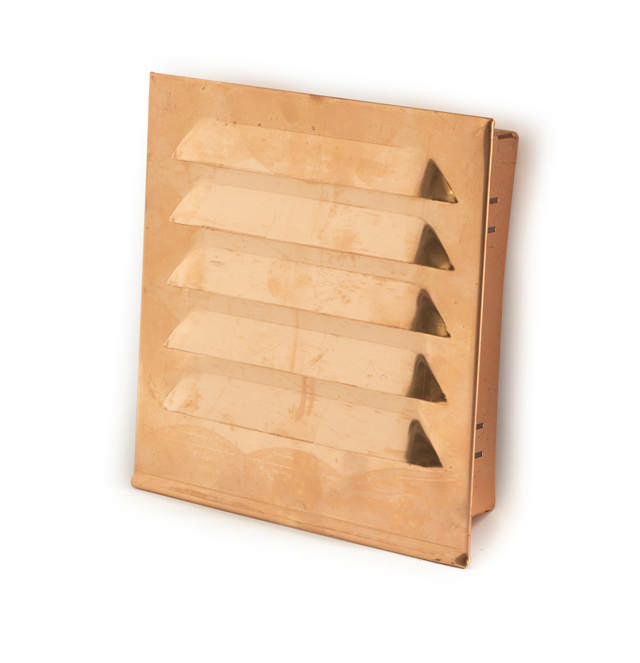 VENTILASJONSRISTER 33 150X150MM KOBBER