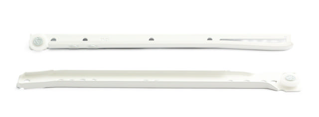 SKUFFELÅPNING 450 MM 1 SETT HVIT