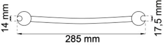 Hengselrettere 14/17,5 mm elektrogalvaniserte 