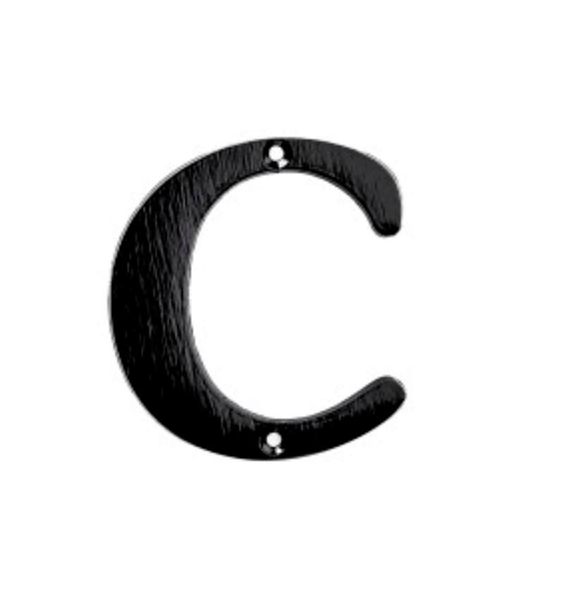 BRUKSBOKSTAV 78 MM NR C SVART **UTGÅR NÅR UTSOLGT**