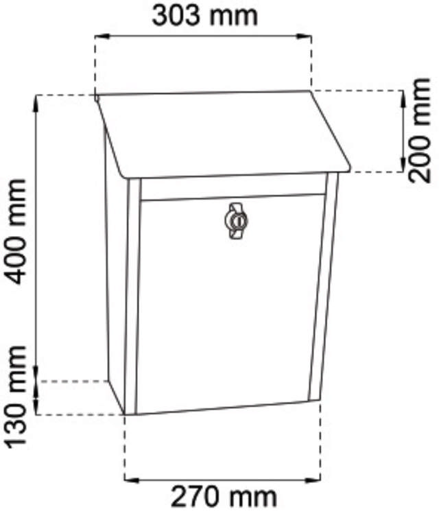 POSTKASSE 9441 GRØNN