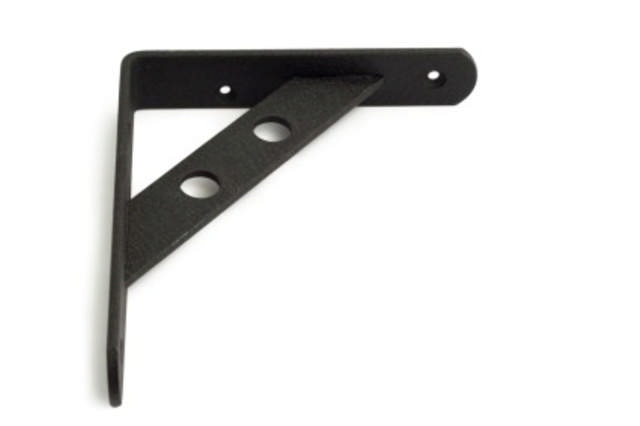 HYLLE STRIKKET SIRKEL SVART 145X170 