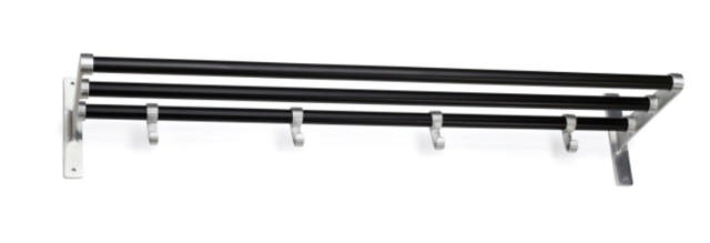 HATTESTYLLE ELEGANT 1000 MM ALUMINIUM/SVART