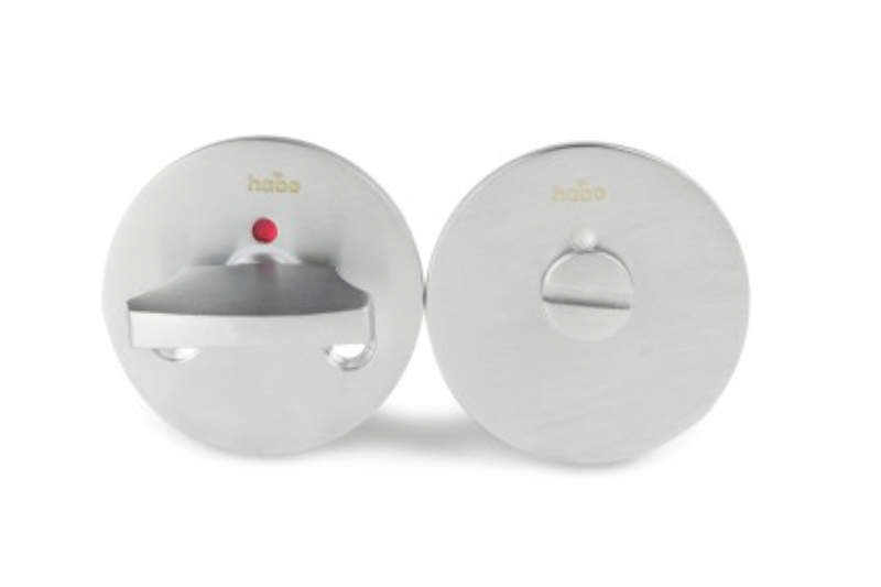 TOALETTFLENS F262 BØRSTET KROM