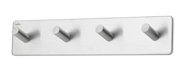 EDGE KNAPPERHÅNDTAK MED 4 KROKKER I RUSTFRITT