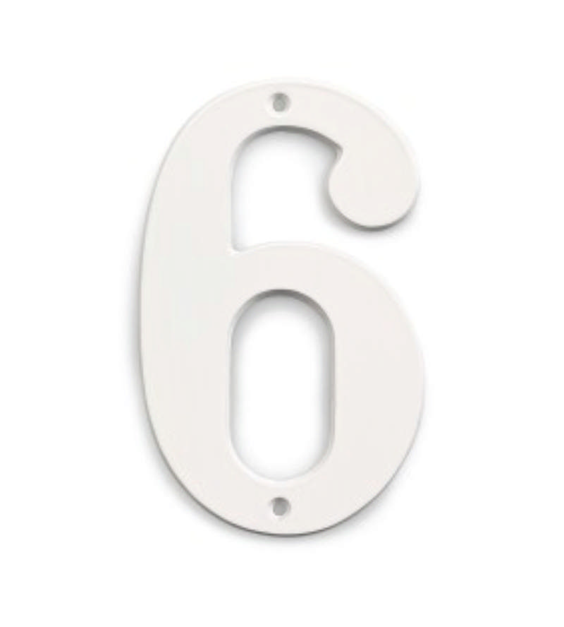 HUS NR. 6 HVIT 140 MM **UTGÅR NÅR UTSOLGT**