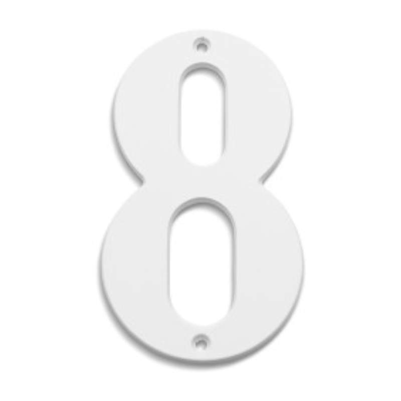 HUS NR. 8 HVIT 140 MM **UTGÅR NÅR UTSOLGT**