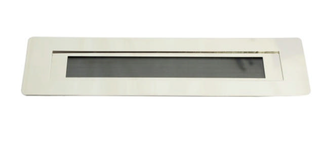 Pipette i forniklet messing 