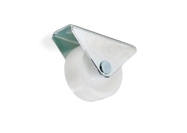 MØBELHJUL MED PLASTRULLE Ø40 4 STK 