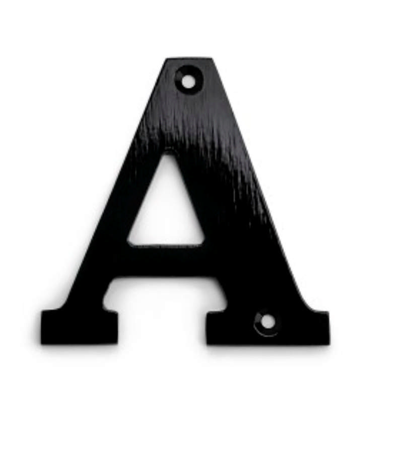 BRUKSBOKSTAV 78 MM NR A SVART **UTGÅR NÅR UTSOLGT**