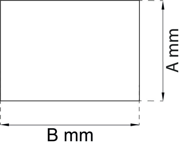 FILTSTYKKE 100X125MM SELVKLEBENDE. 