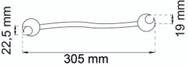 Habo hengslet fat stor 13916