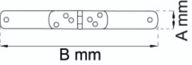 KJELLERHENGSLING 38X146MM VARMEGALVANISERT