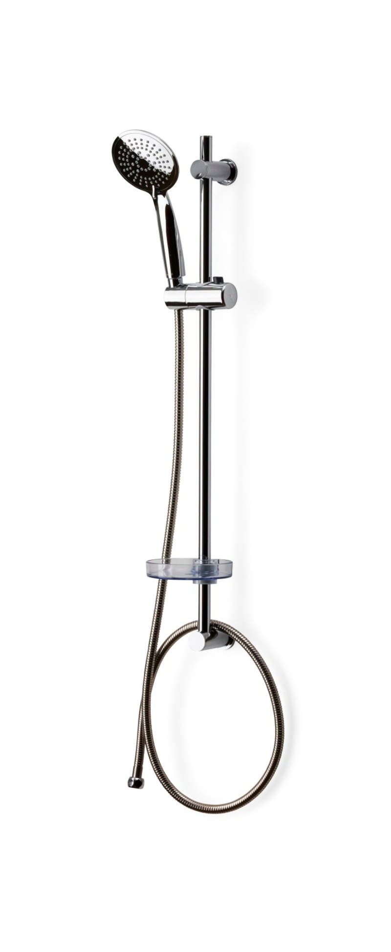 DUSJSTANGSETT DAHLIA 3-SPRAY KROM