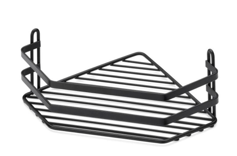 HJØRNEHYLLE LANTANA 1 HYLLE SVART 