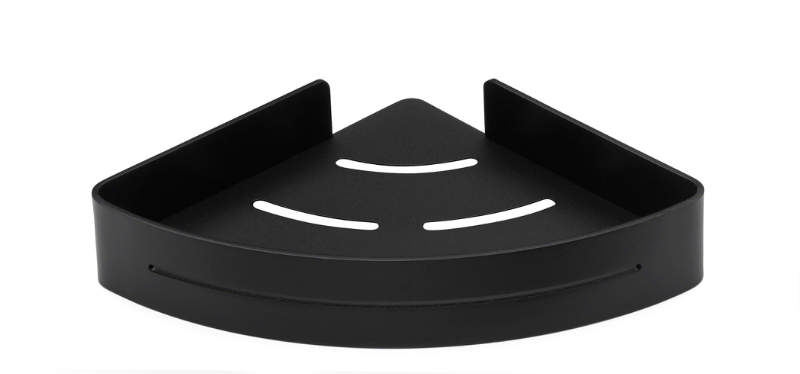 HJØRNEHYLLE LILA SVART 