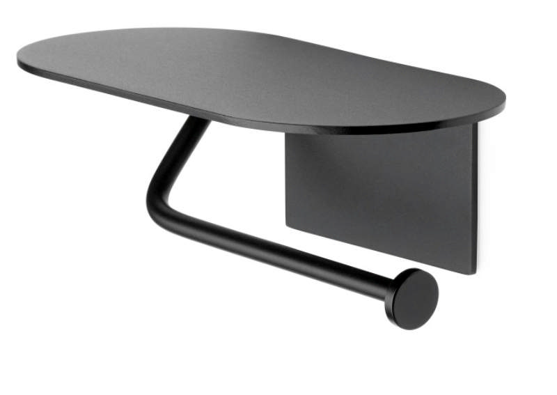 RULLHOLDER HASELBRUN SVART 