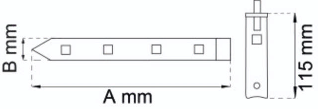 PORTHENGSLER INKLUDERT STACK VMZ.