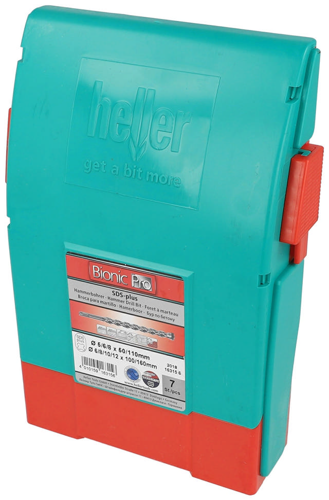 Heller borhammer SDS sett 5-12mm
