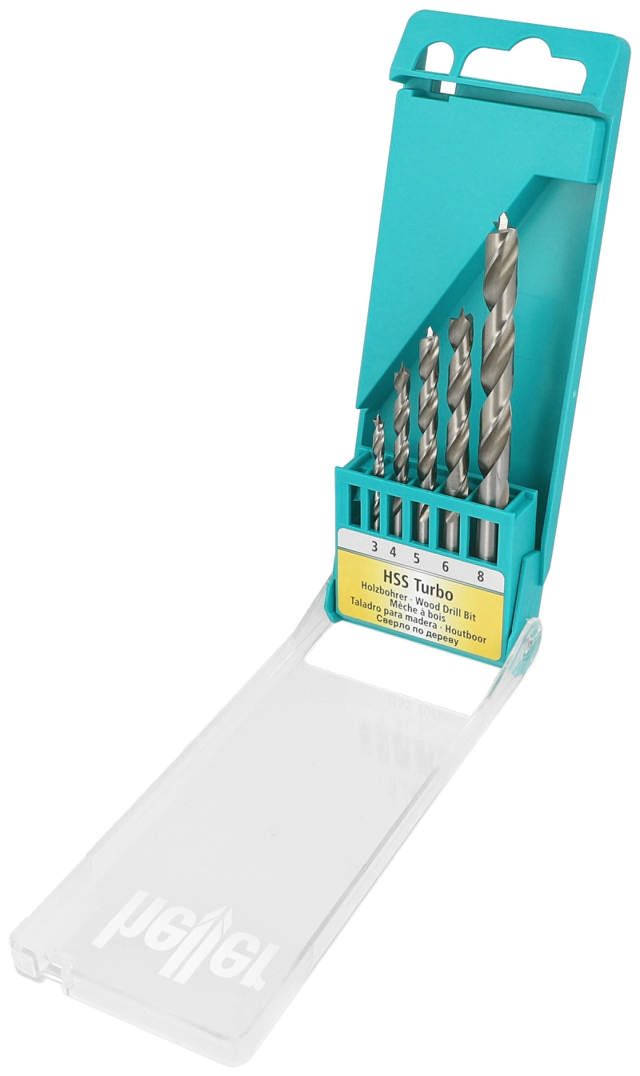 Heller dyvelbor for tresett 3/4/5/6/8mm