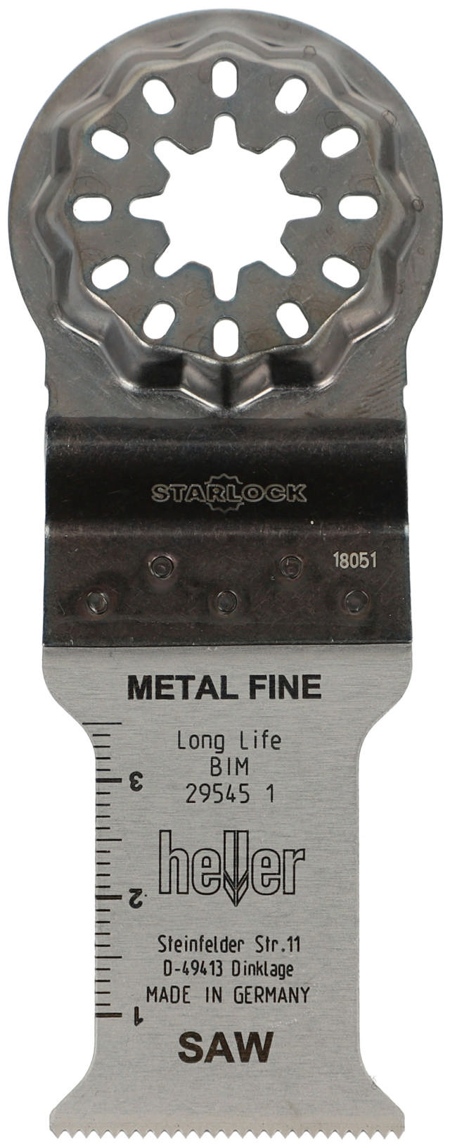 Heller starlock 30x50 mm metall finsag